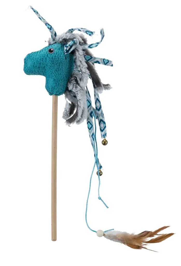 Hobby Horse Trixie Peluche su Bastone 37 cm | Gioco Creativo per Bambini