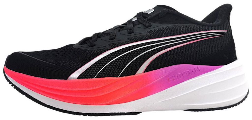 Puma Darter Pro 2 sportlicher Schnürer Schwarz in Gr. 40.5