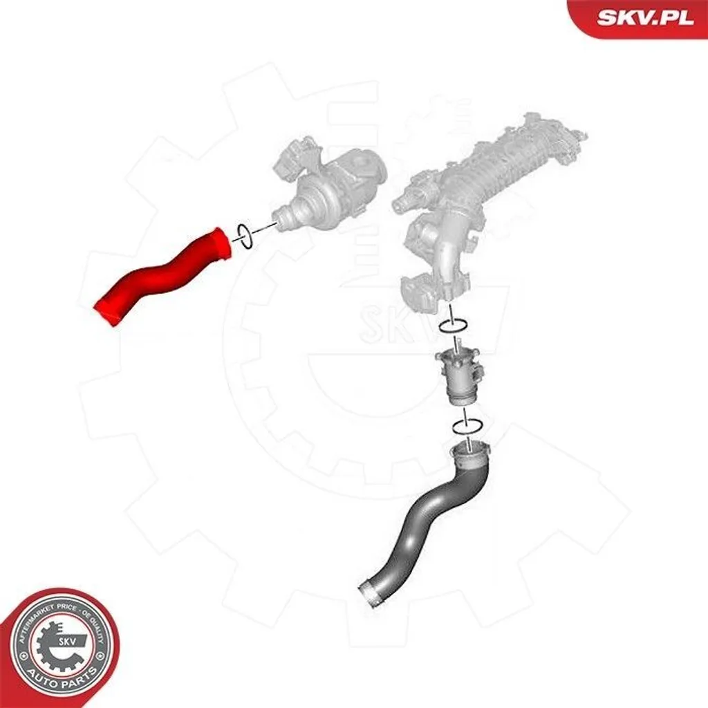 Durite de graissage turbo pour BMW Série 3 E90 E91 E92 E93 et X1 E84