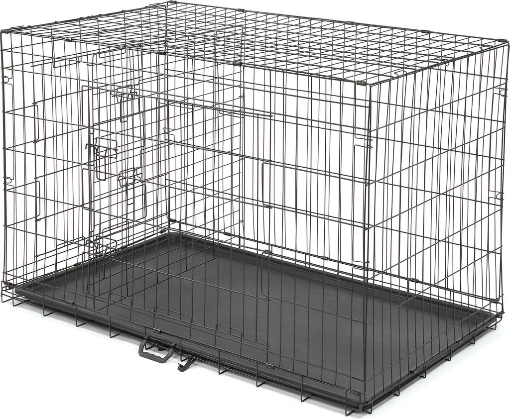 FCH Hundekäfig 121×74×81 cm, Metall-Hundebox, Produktbild 7