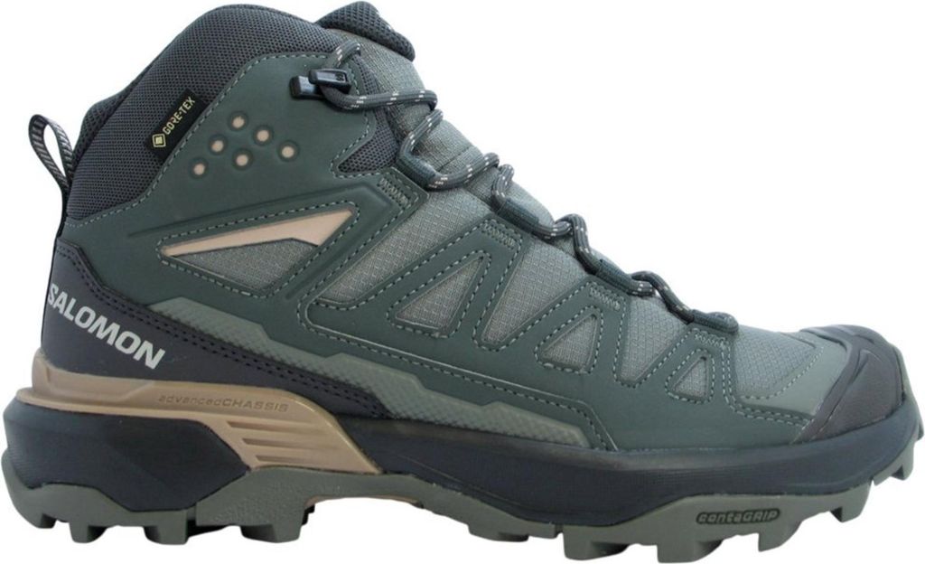 Salomon X Ultra 360 Mid GTX W Damen Wanderstiefel in Grün, Größe 7