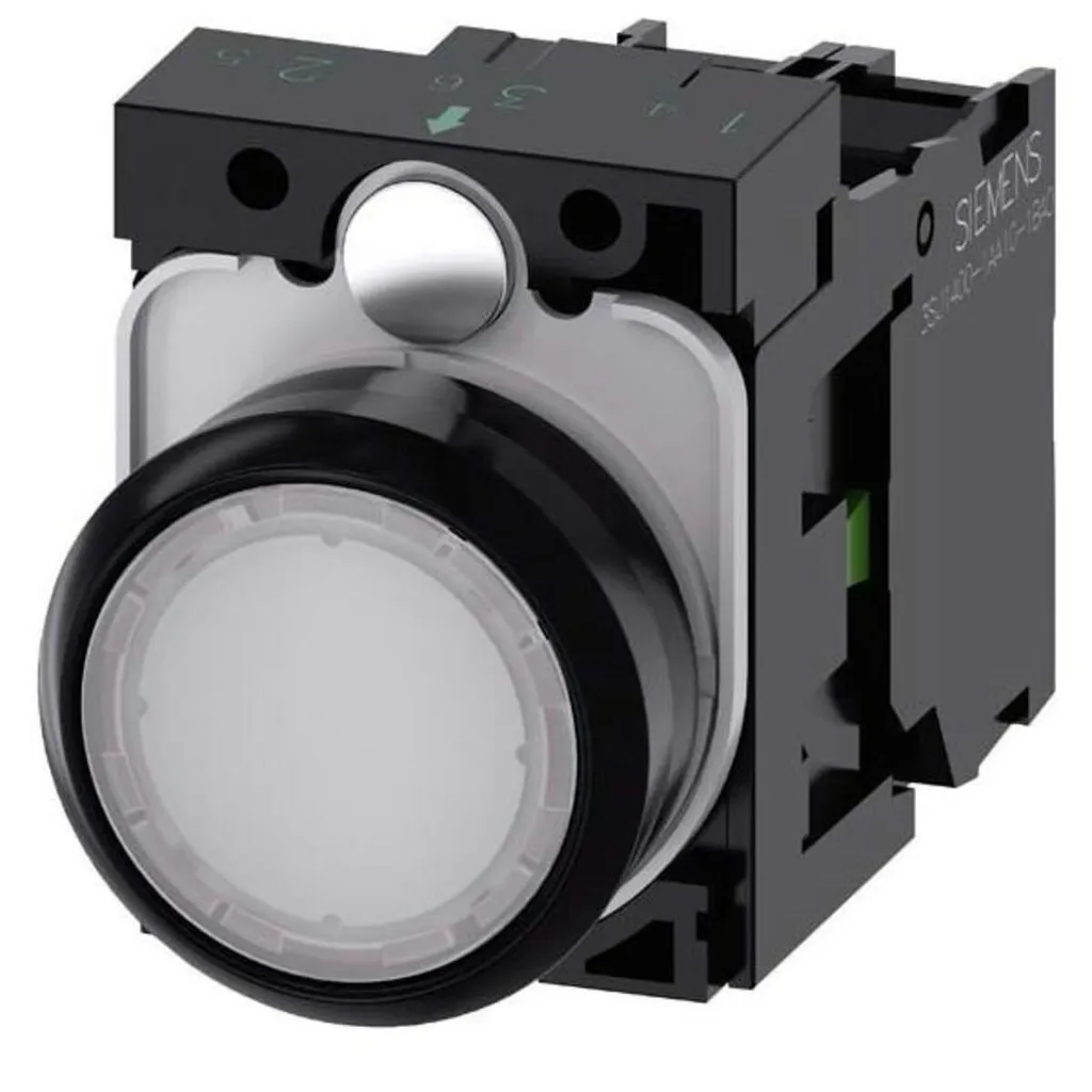Remplacer bouton commande cassé par Siemens SIRIUS ACT 3SU1102-0AB60-1BA0