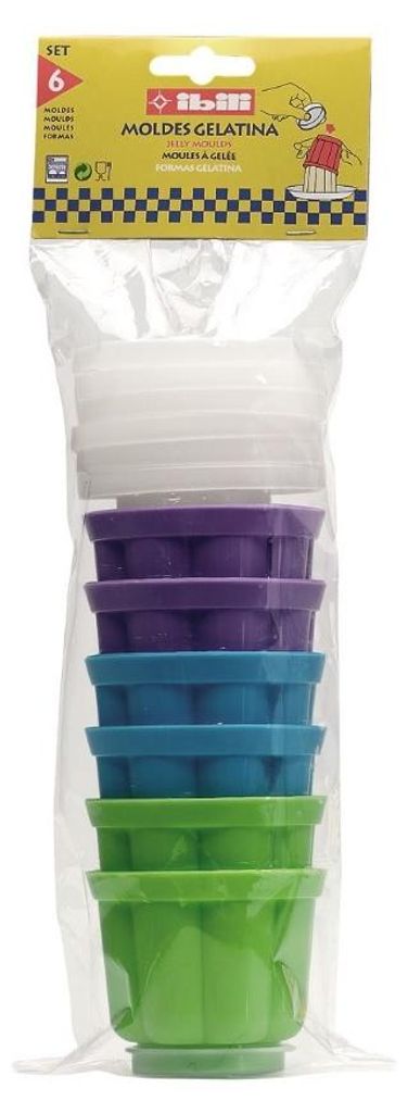 Formy do puddingu Ibili z pokrywką - 6 sztuk Zdjęcie produktu 