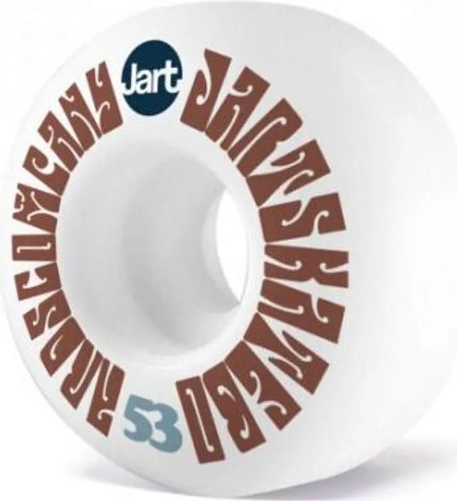 Ruote JART Woodstock 53mm 102a | Bianco | Speed & Slide Street