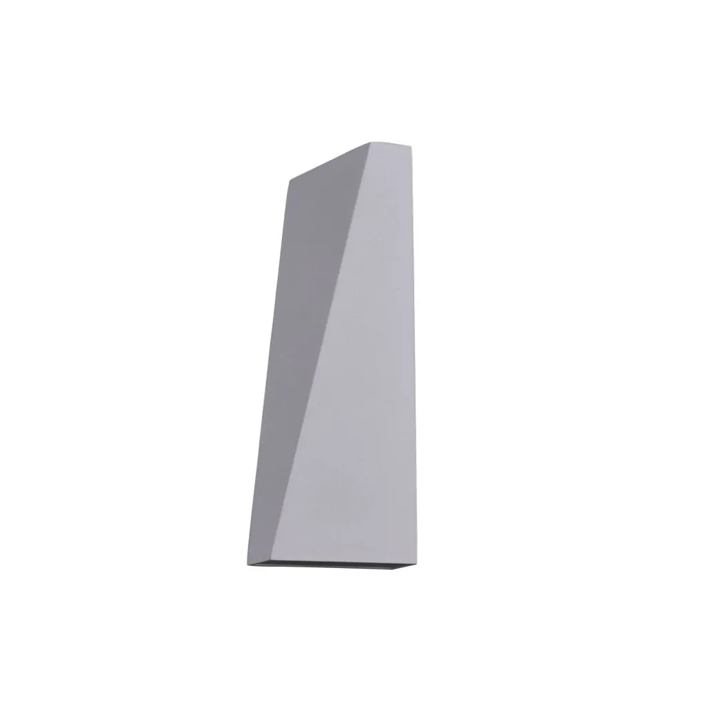 Luminaire extérieur LED Up&Down blanc IP54 Times Square métal 3W