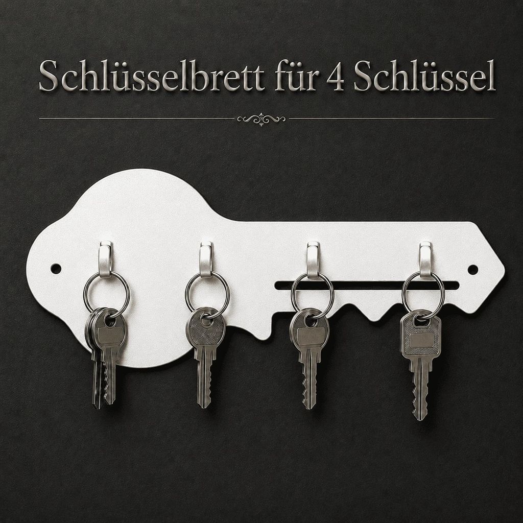 Schlüsselbrett Schlüsselkasten Schlüsselleiste Produktbild 