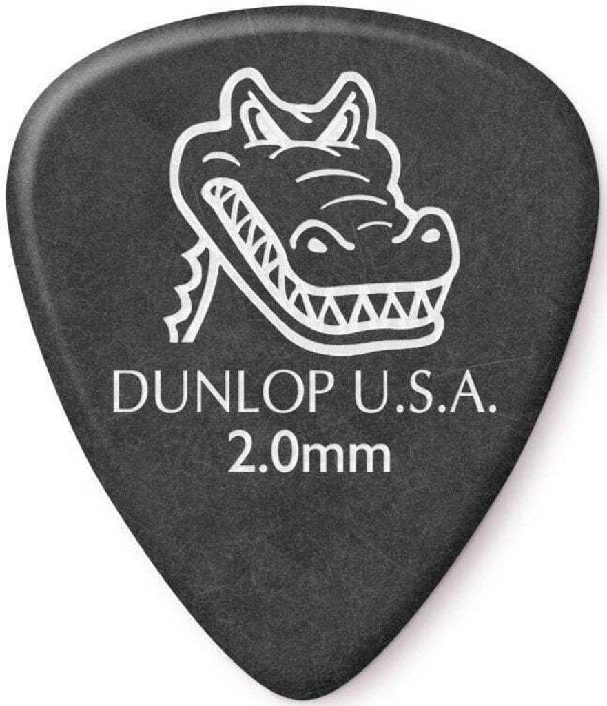 Dunlop 417R 2.00 Gator Grip Standard Plektrum
