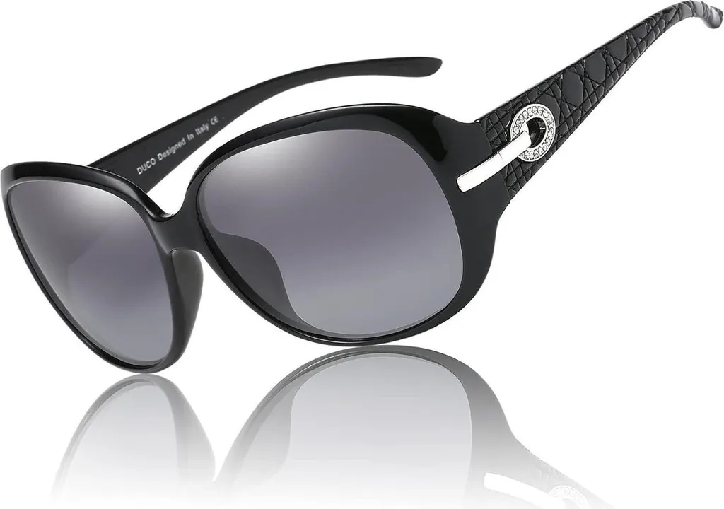 Lunettes de soleil papillon femme monture cristal rétro chic et UV400