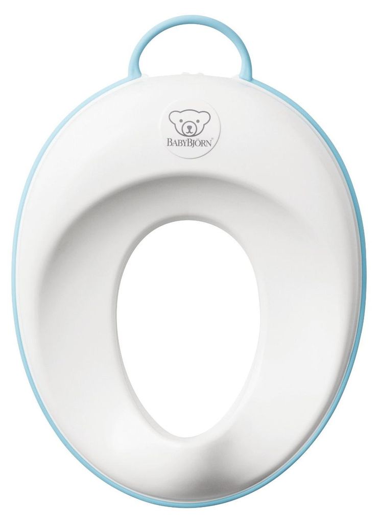 Siège de toilette BabyBjörn, blanc/turquoise Image du produit 
