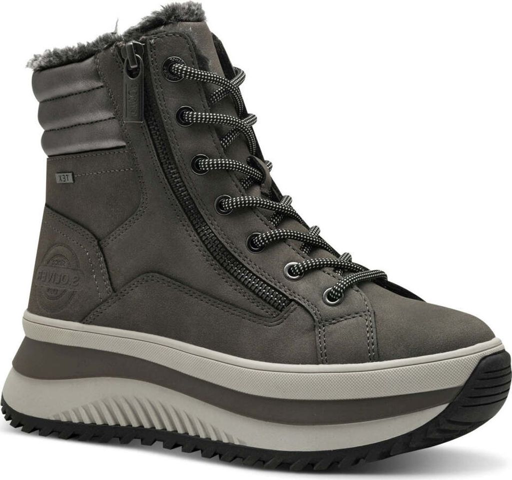 s.Oliver Damen Stiefeletten 5-26238-43 235 Farbe: Grau Größe: 41