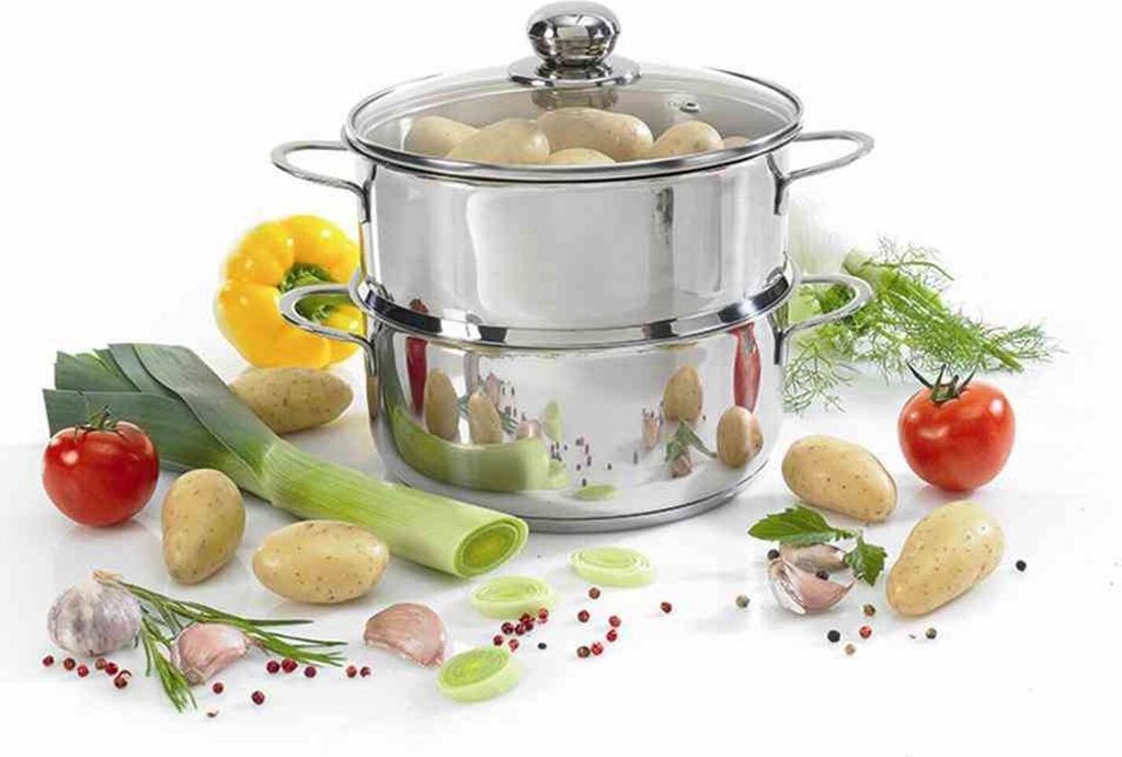 KARL KRÜGER Biodünster Parný varič zemiakov 3,6 l Ø20cm Obrázok produktu 5