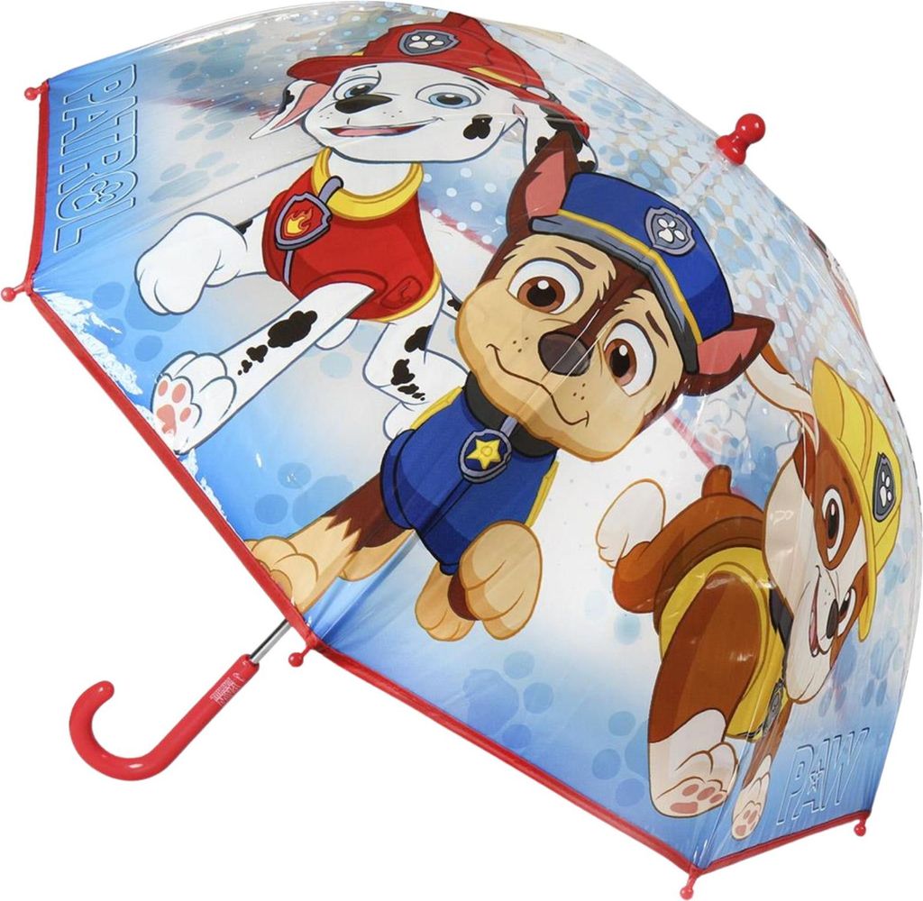 Manueller POE-Regenschirm - Paw Patrol Bunt Unisize Disney