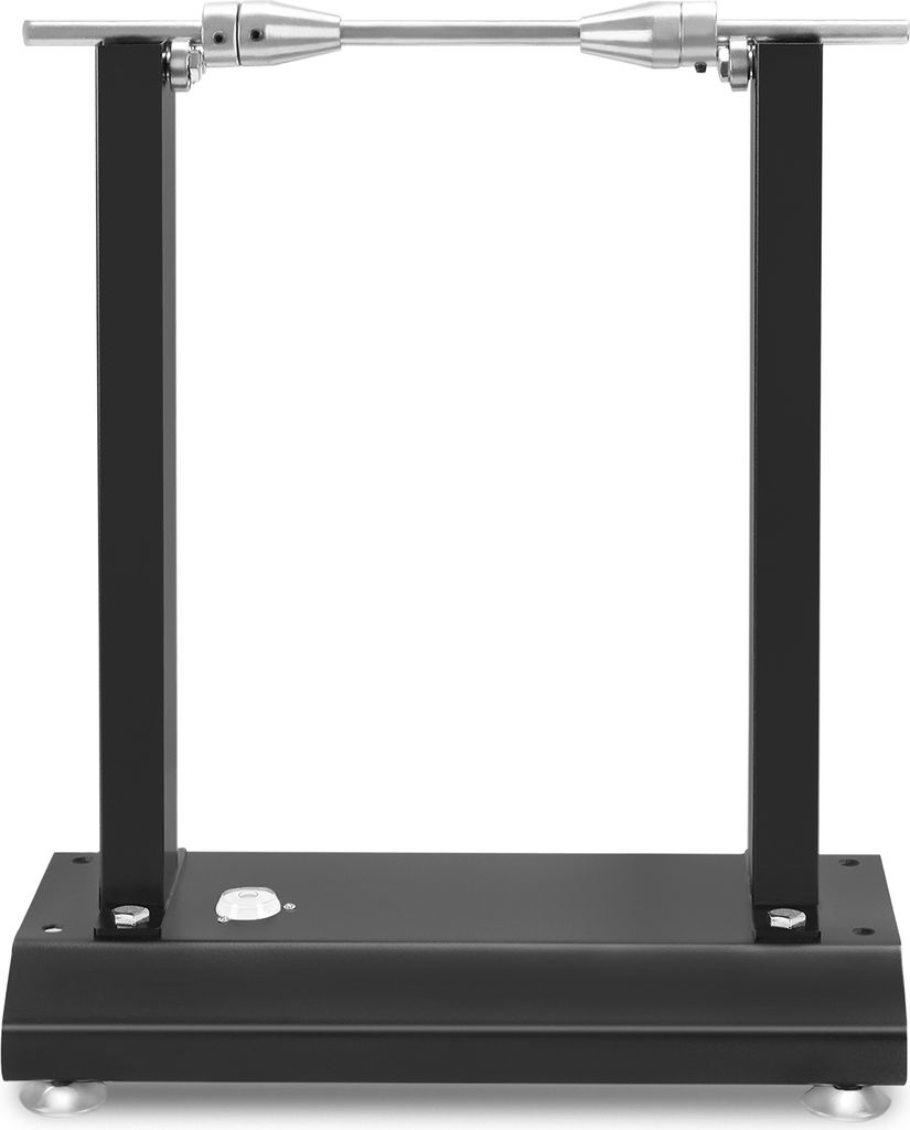 LARS360 Auswuchtbock Motorradreifen Auswuchtgerät mit verstellbaren Kegeln Schwarz Werkzeuge zum Reparatur Motorradrad