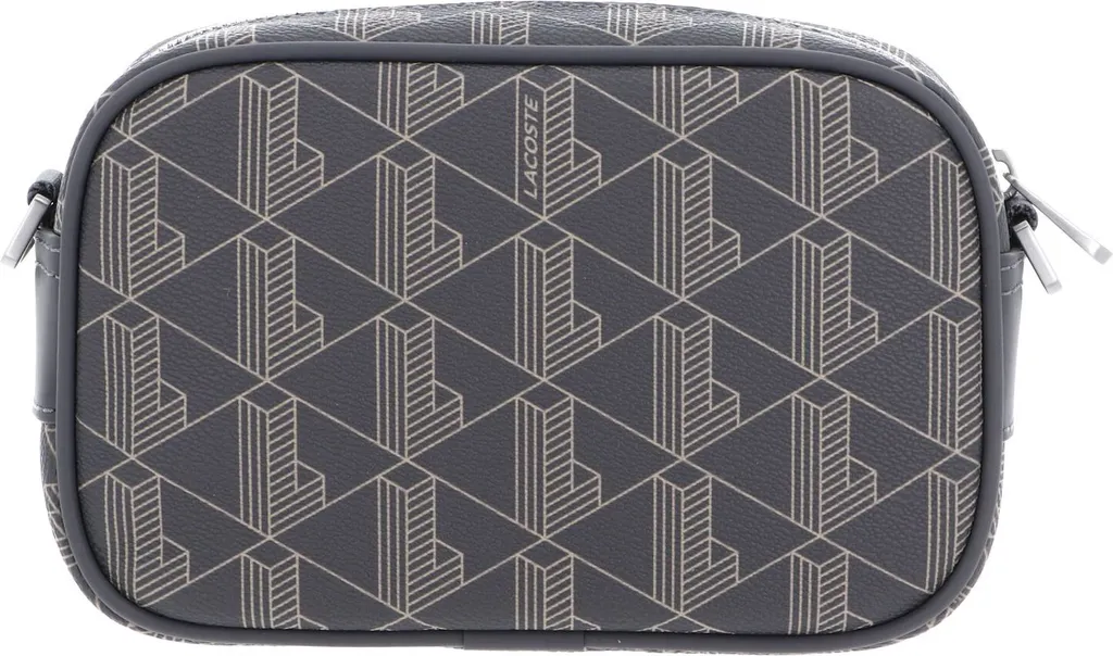 Lacoste Sacoche The Blend Reporter Bag Mono Castlerock String Gris - 3