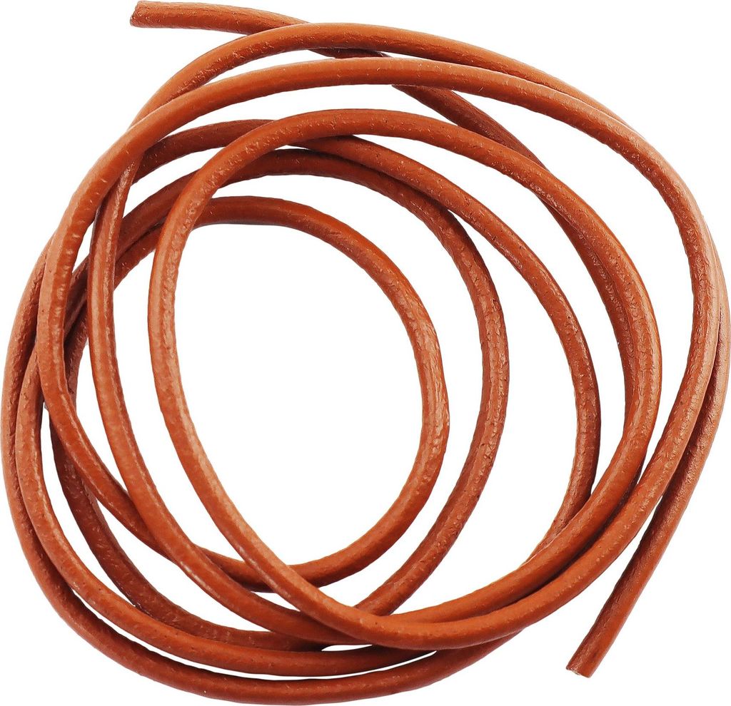 Lederarmband - Lederschnur - Lederband - rund - 3 mm - Produktbild 