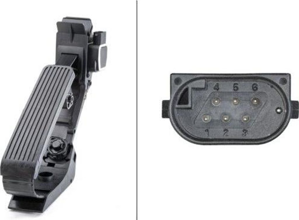 HELLA 6PV 010 946-491 Gaspedalpositionssensor OE A2113000504 kompatibel mit CLS, E-Klasse