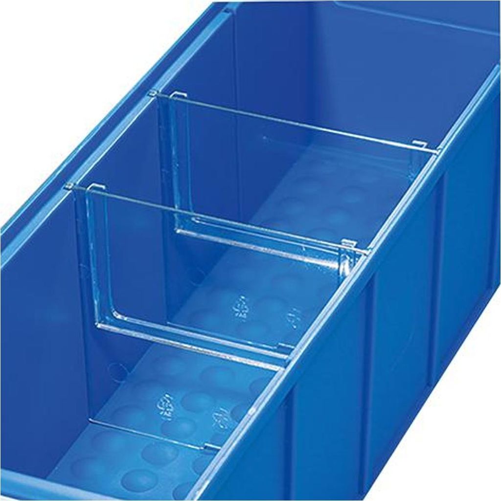 Allit ProfiPlus ShelfBox Divider B Trennsteg transparent 4 St.