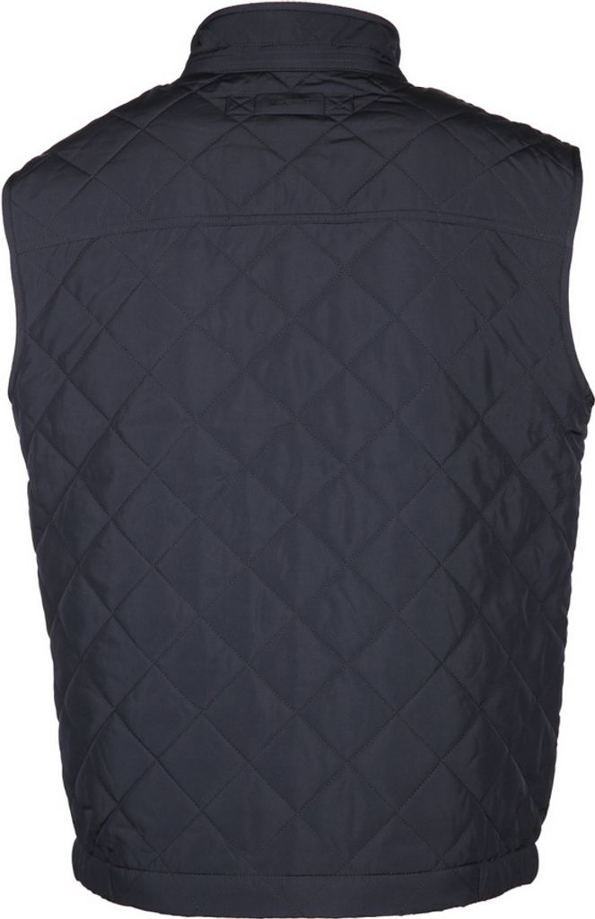 GANT Gesteppte Windcheater-Weste, Blau 3XL