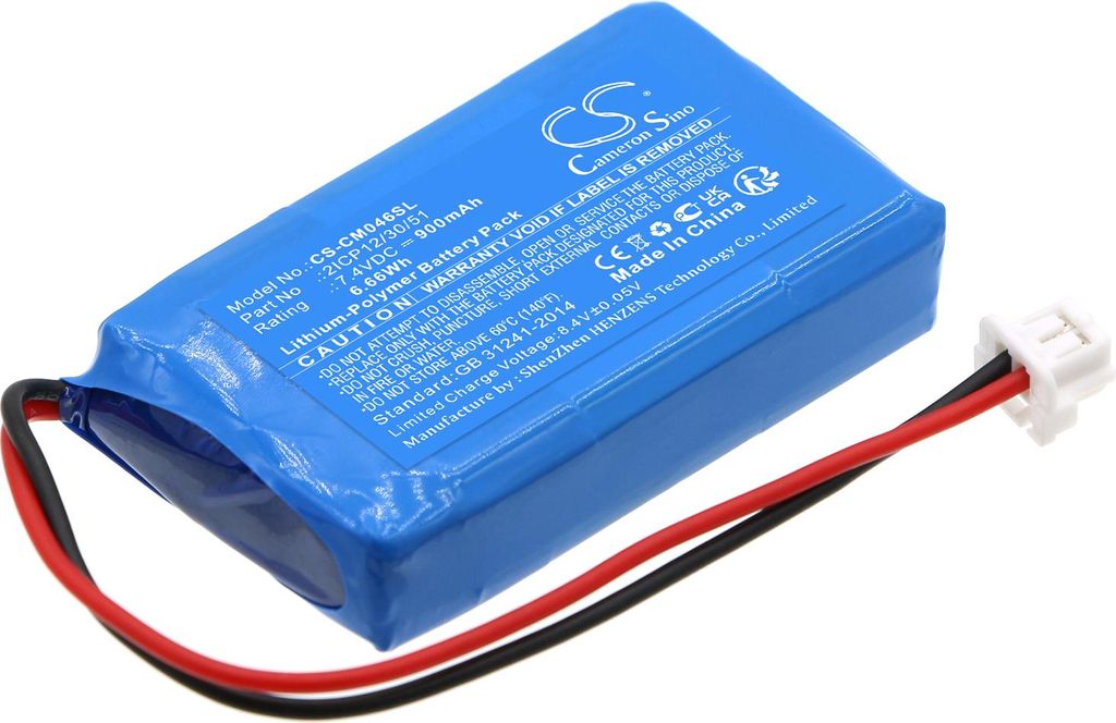 TECHTEK Akku Kompatibel mit Ersetzt 2ICP12/30/51