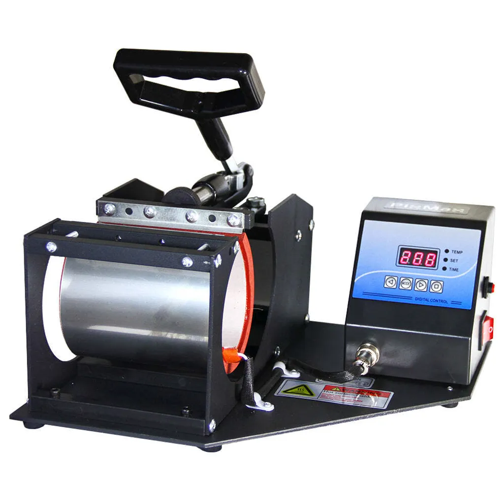 Machine de transfert pour mugs 5 en 1 : compatible formats 5 à 12 oz - 5