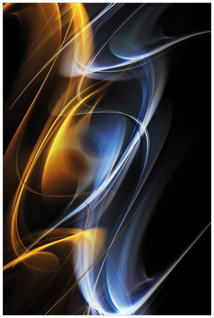 Wallario Wandbild aus Acryl, 90 x 60 cm, freischwebende Optik - Abstraktes Design