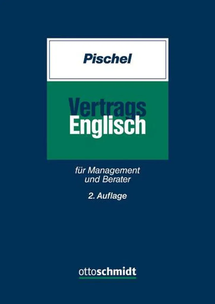 Livre Anglais Contractuel pour cadres : Manuel de droit des affaires