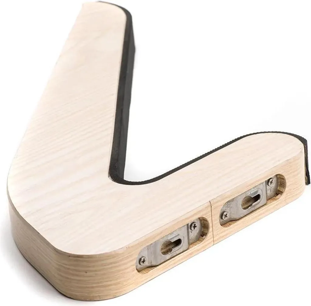 Support Mural pour Longboard en Bois Surflogic Rangement Mural Design - 3