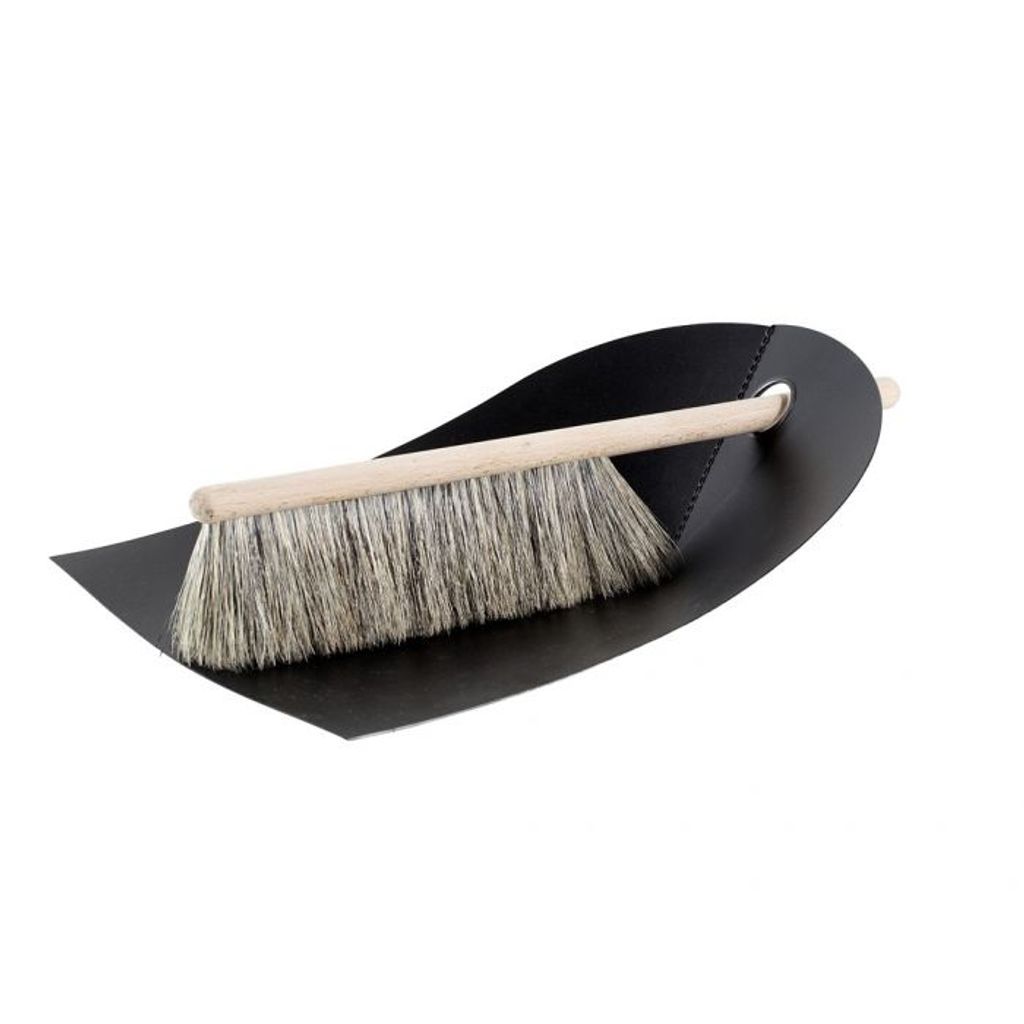 TermaTech | Kehrset Normann Copenhagen | Schaufel + Besen | Schwarz