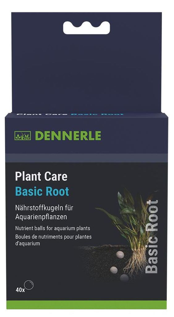 Dennerle Plant Care Basic Root, 40 Stück - Nährstoffkugeln Produktbild 