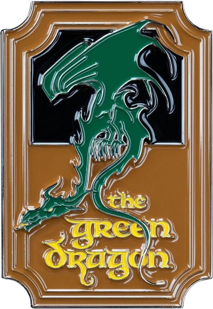 Herr der Ringe Magnet The Green Dragon (Enamel) 7 cm