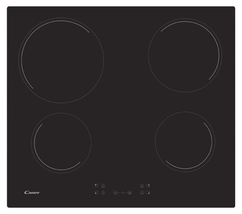 Candy Idea CH64CCB, Schwarz, Integriert, 59 cm, Keramik, Produktbild 