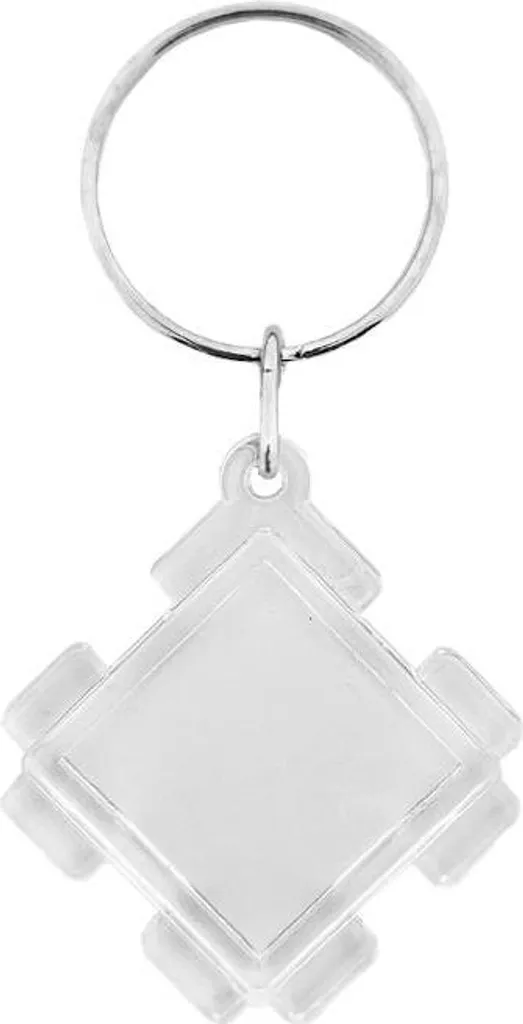 Basi Portachiavi Plexiglass Puzzle 30x30mm CombiCraft 10 pz Fai Da Te