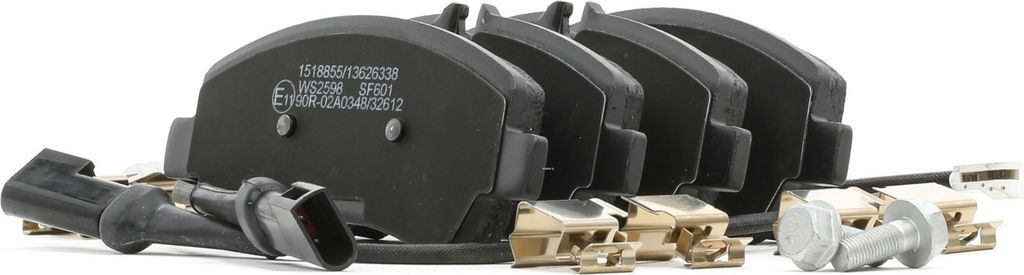 RIDEX Bremsbeläge Satz Hinten für FORD Transit Custom V362 Produktbild 