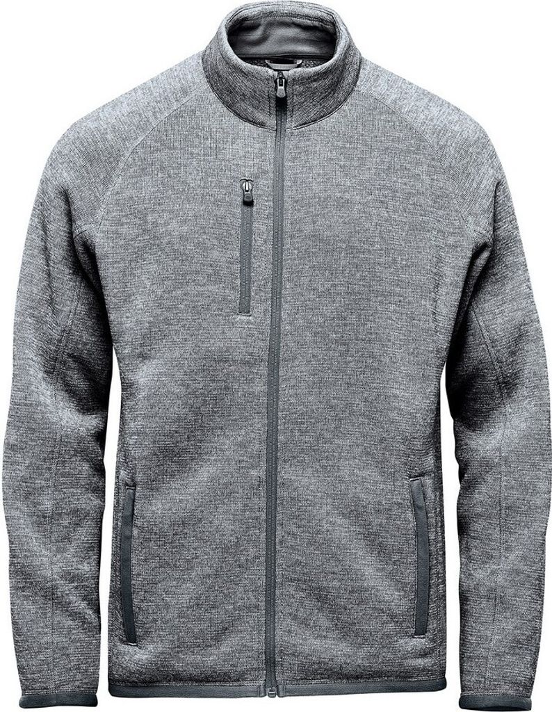 Stormtech - "Avalanche" Fleecejacke Durchgehender Reißverschluss für Herren RW8895 (XL) (Granitgrau meliert)