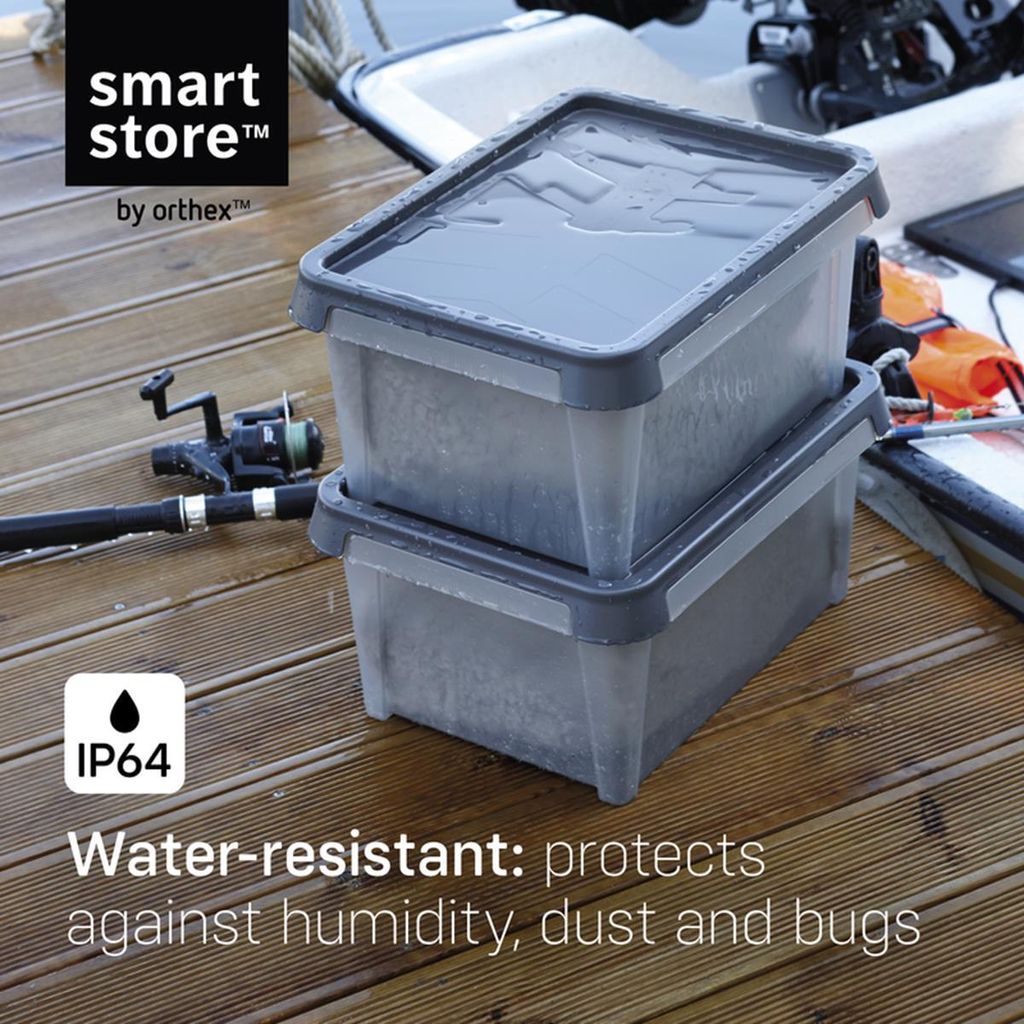smartstore Aufbewahrungsbox DRY 15, 12 Liter, anthrazit Produktbild 13