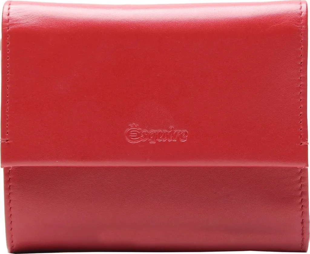 Esquire Portafoglio Silk 02 Rosso Scuro | Qualità Tedesca RFID