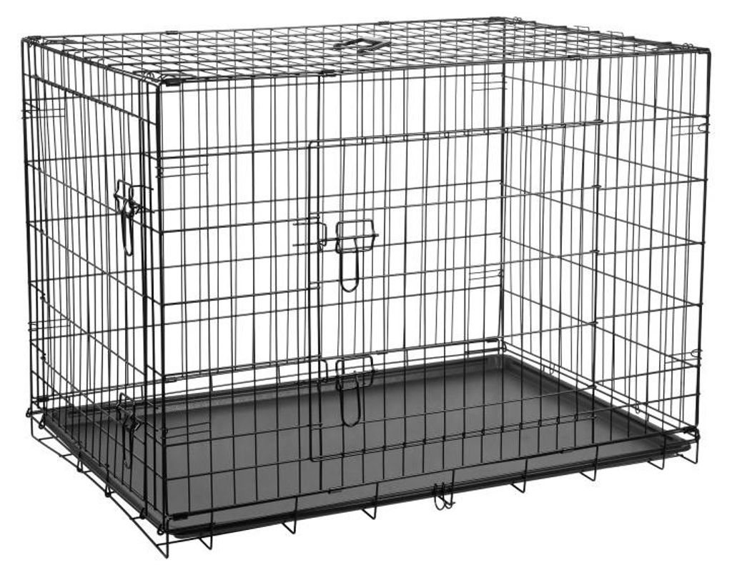 Rebel RA-1204 Metall-Hundebox, zusammenklappbar, Größe XXL 107 x 71 x 78 cm