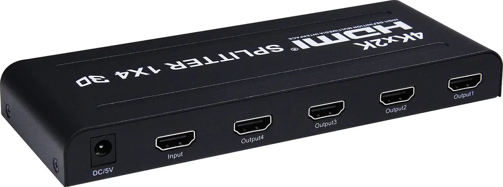 Splitter HDMI 1x4 Métal : Fini les Pertes de Signal en Full HD et 3D
