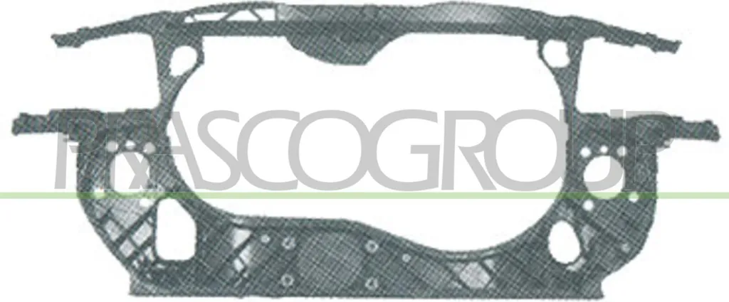 Ossature de Face Avant Support de Serrure pour Audi A4 8E de chez Prasco