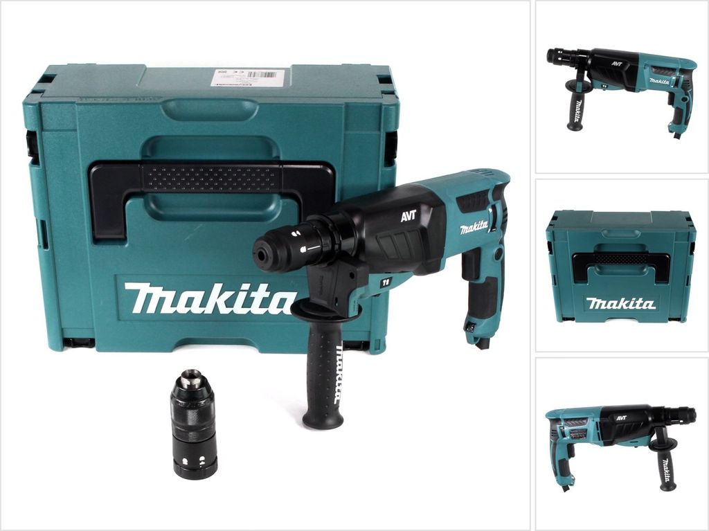 Makita HR 2631 FTJ Martello combinato 800 W 2,4 J SDS Plus Immagine del prodotto 