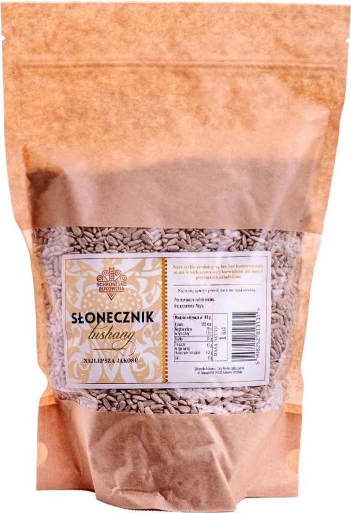 Geschälte Sonnenblumen 1kg - Schronisko Bukowina