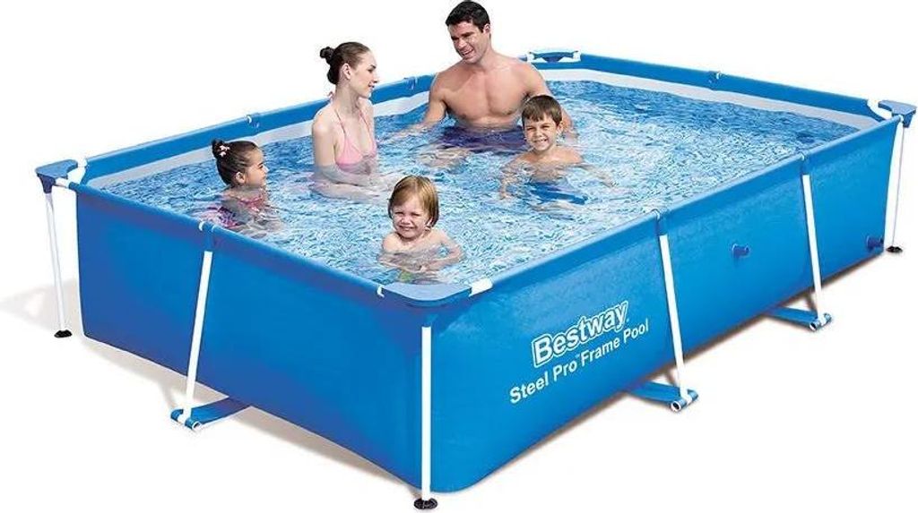 Odłączany basen Bestway Steel Pro 56403b (259 x 170 x 61 Zdjęcie produktu 