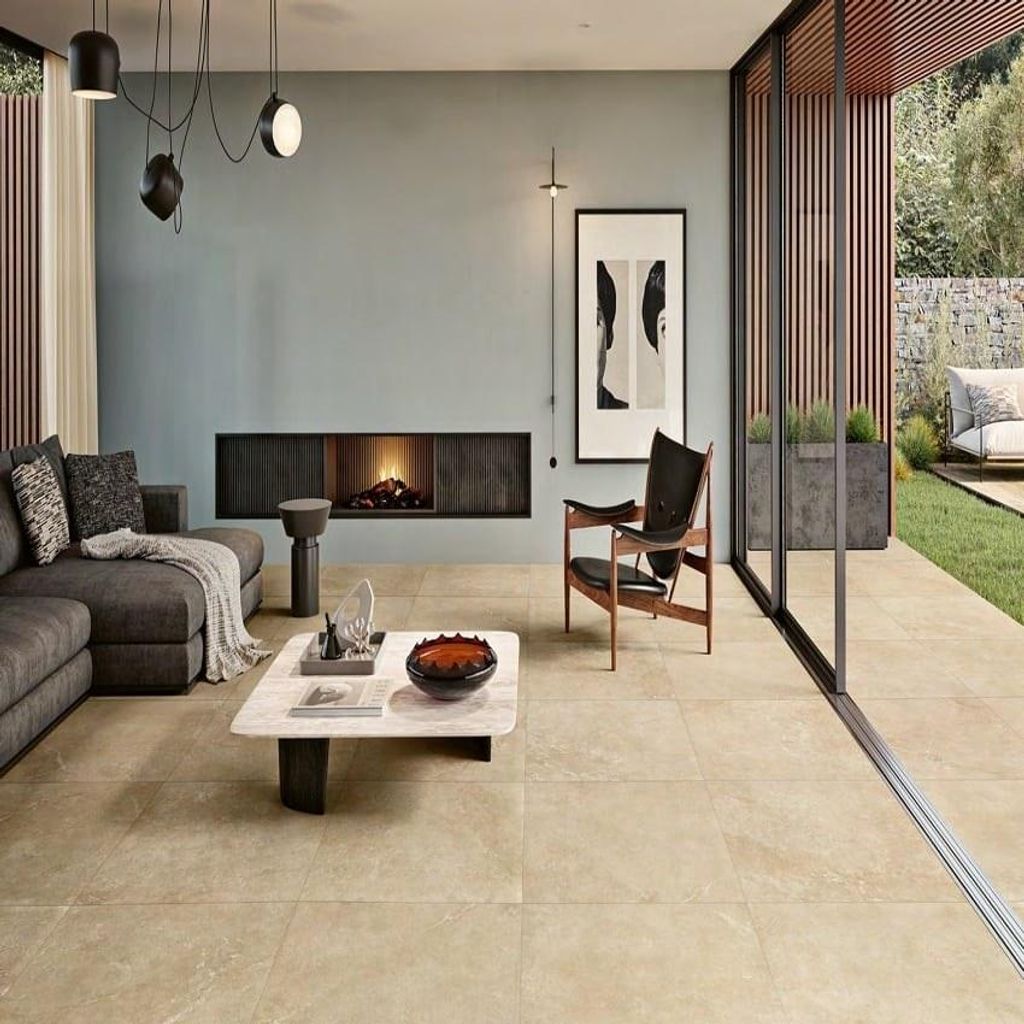 CASA39 Fliesen Steinoptik Beige 60x60 cm Margres Pure Stone