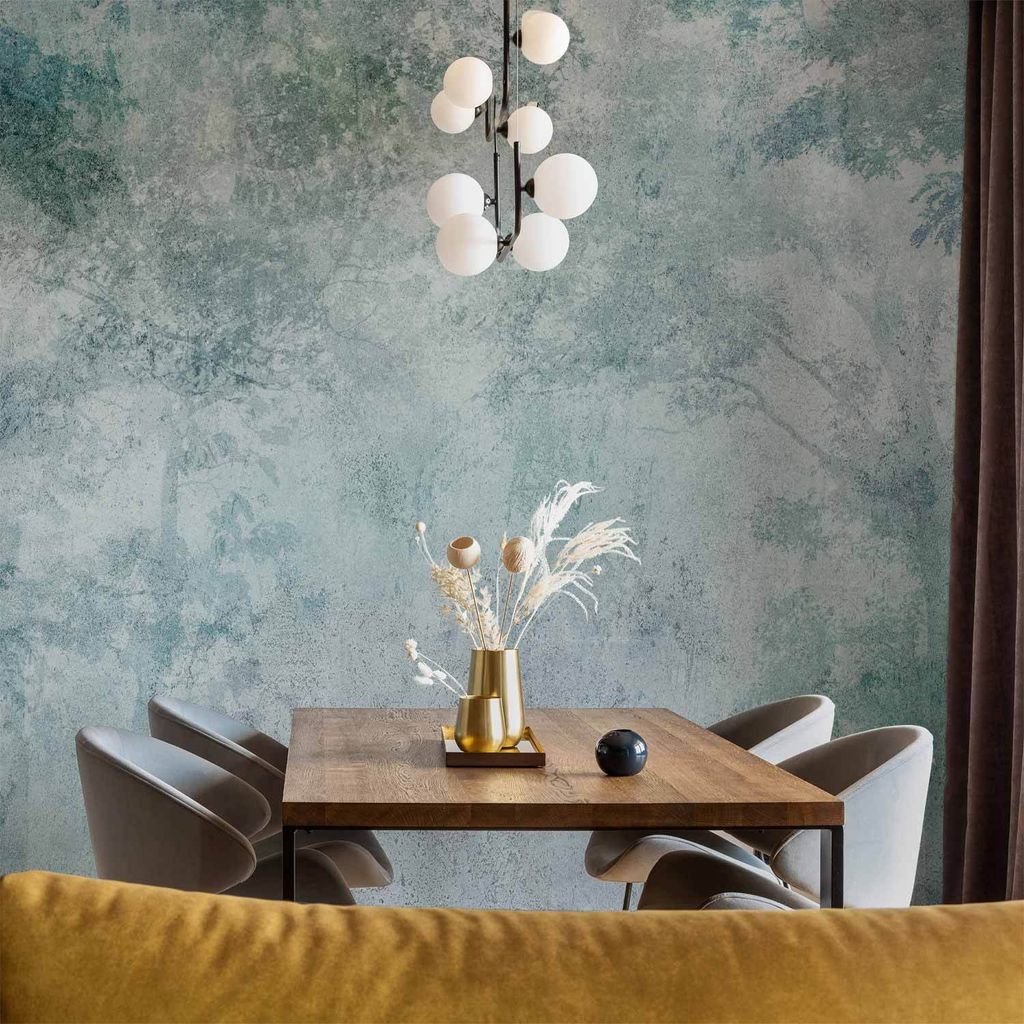 Vlies Fototapete - Forest Relief - Third Variant 450x315 cm Blätter c-A-0222-a-d