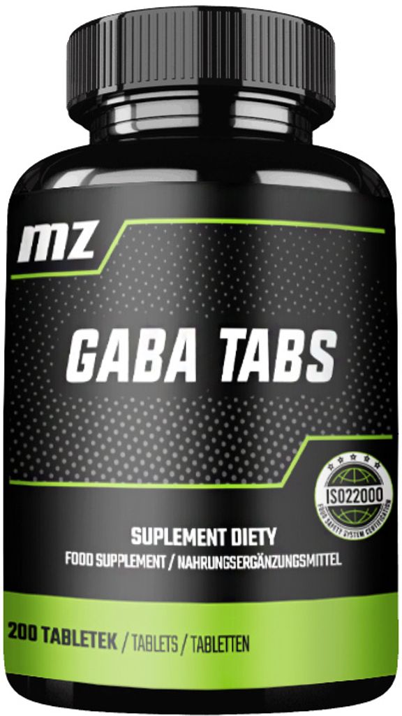 GABA 500 mg pro Portion - 200 Vegane Tabletten - 200 Produktbild 