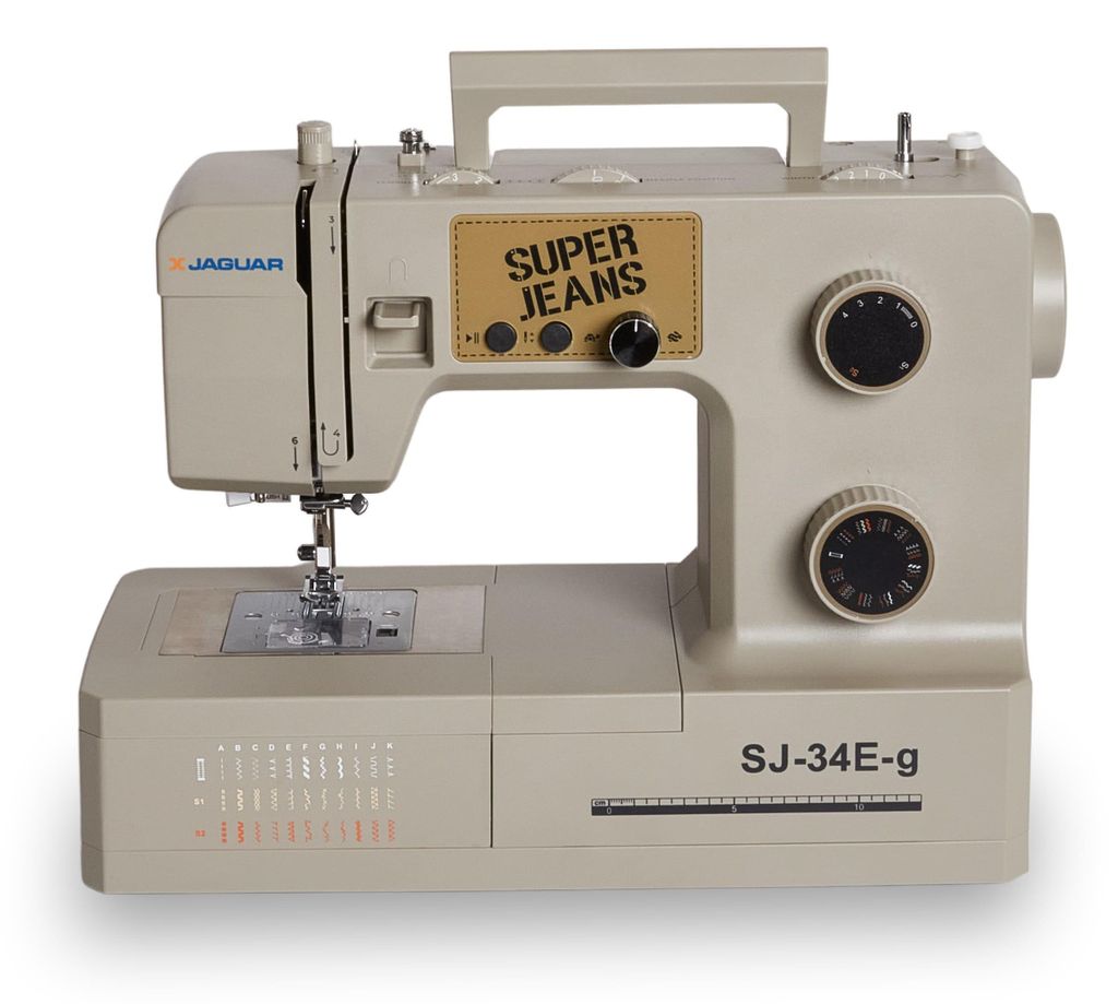 Jaguar SJ-34E Heavy-Duty Nähmaschine 34 Stiche Servo-Motor Produktbild 