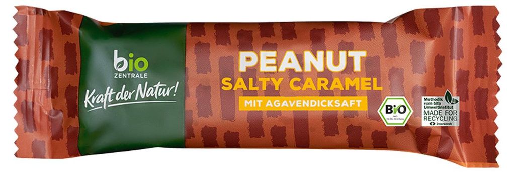 BATON ORZECHOWY SŁONY KARMEL40 g -ZENTRALE Zdjęcie produktu 
