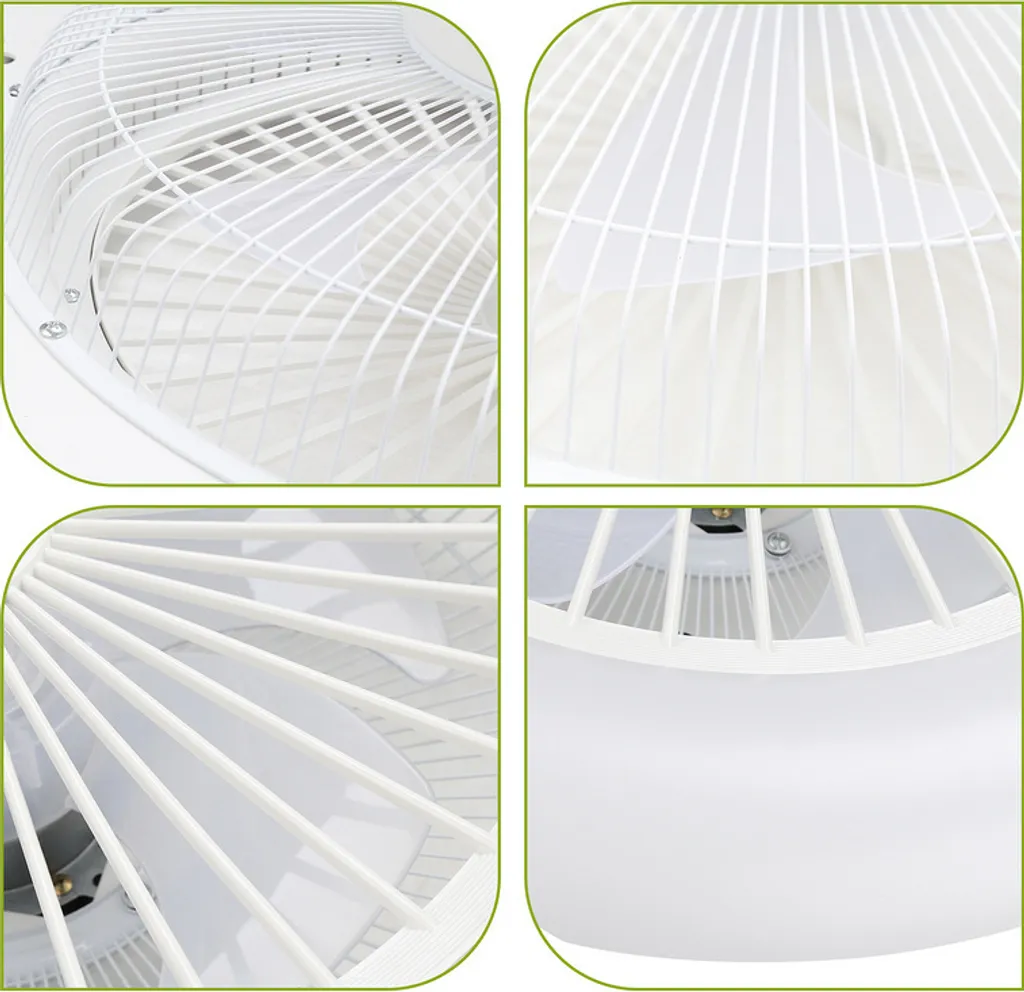Ventilatore Soffitto LED 80W Telecomando - Design Moderno e Silenzioso - 5