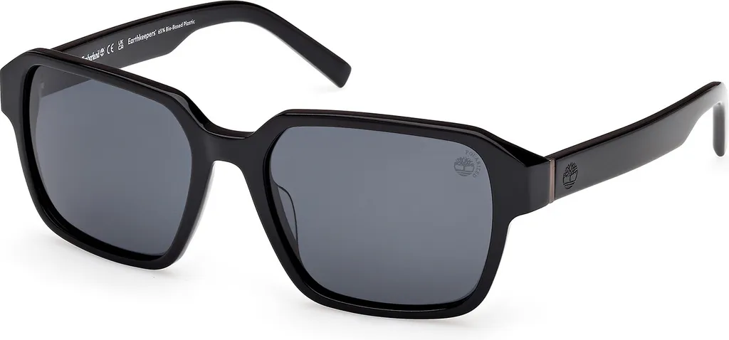 Lunettes de soleil Timberland TB00043 Anti-éblouissement Noir Brillant