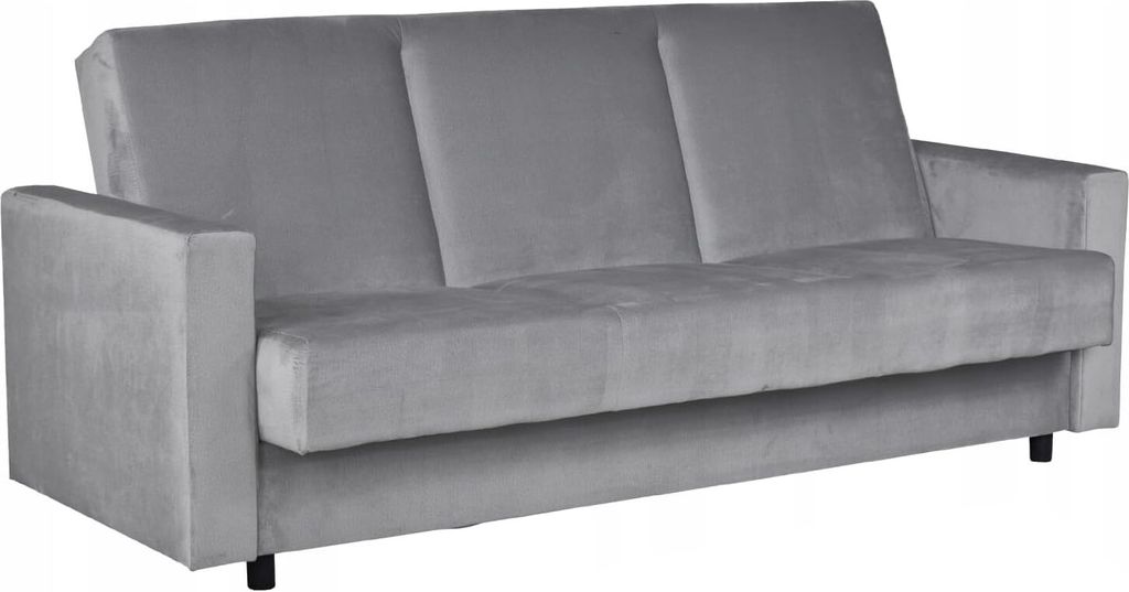 Family Meble Couch Alicja Schlafsofa Schlafcouch mit Bettkasten Freistehendes Lounge Sofa Bequem zum Entspannen Für Wohnzimmer Wartezimmer (MONOL 85)